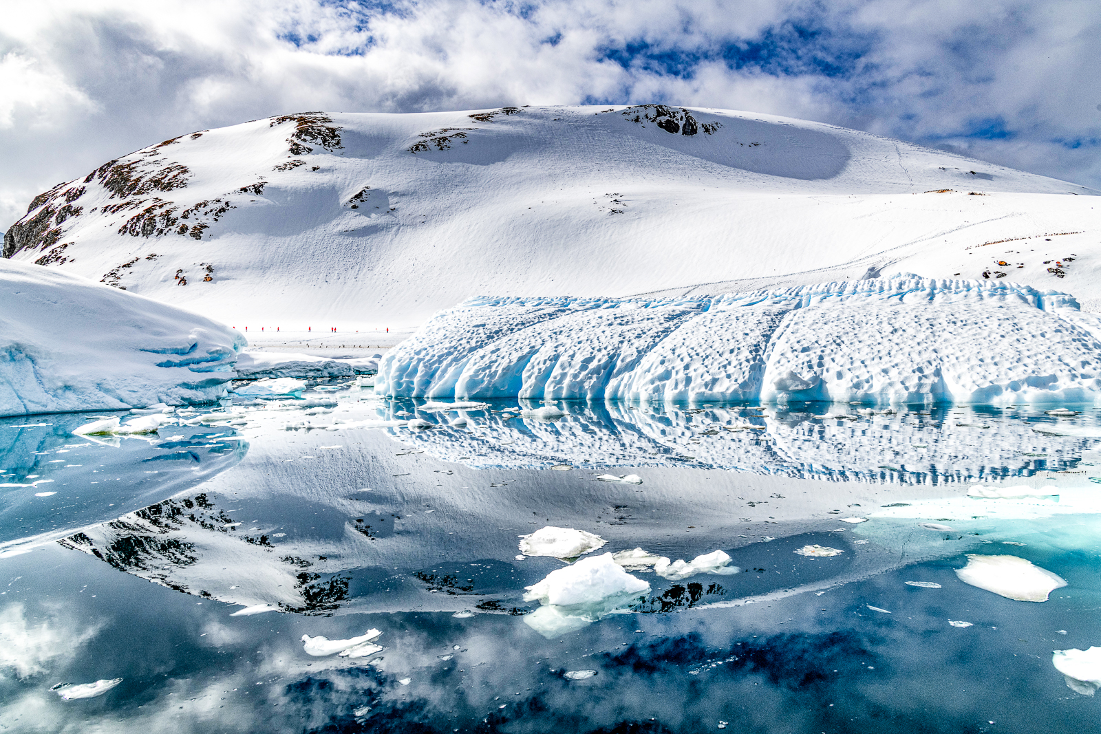 Antarctic scenery spotted from Ponant's Le Lyrial cruise ship