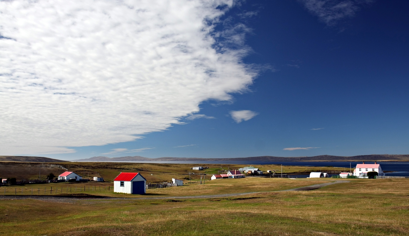 The Falkland Islands landscape