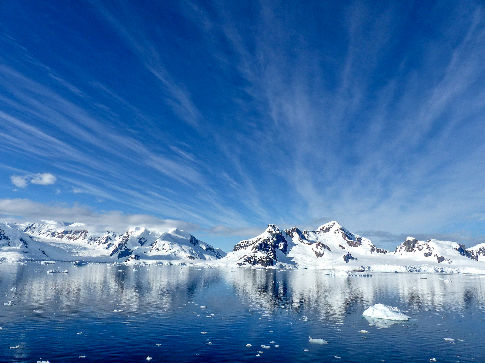 The Sandwich Islands in Antarctica