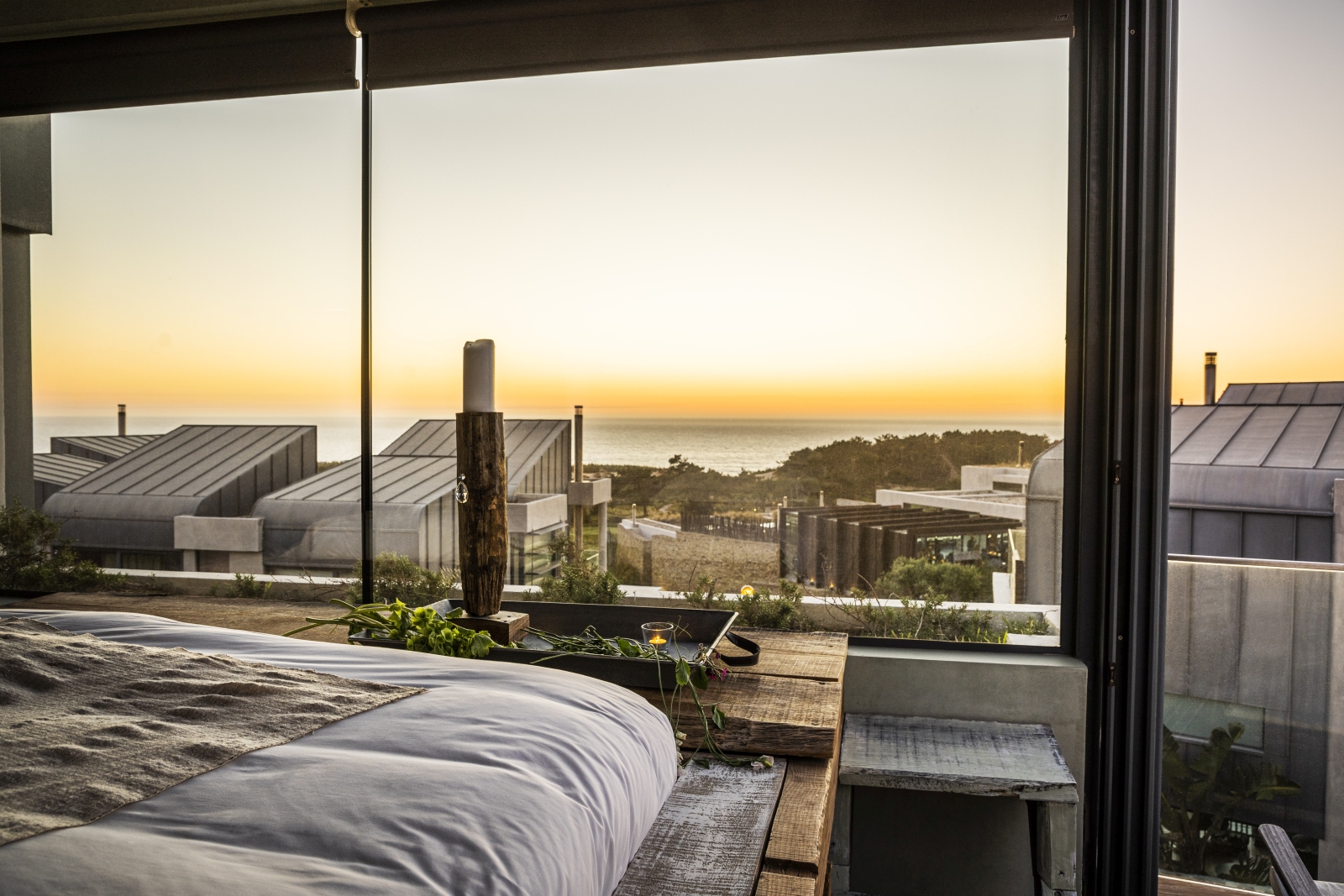 view of the sea from bedroom