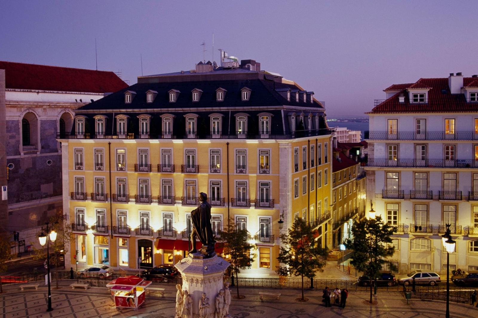 Exterior of Bairro Alto, Portugal