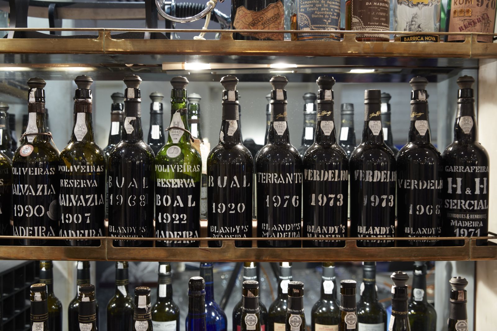The bar at Belmond Reid's Palace hotel in Madeira Portugal