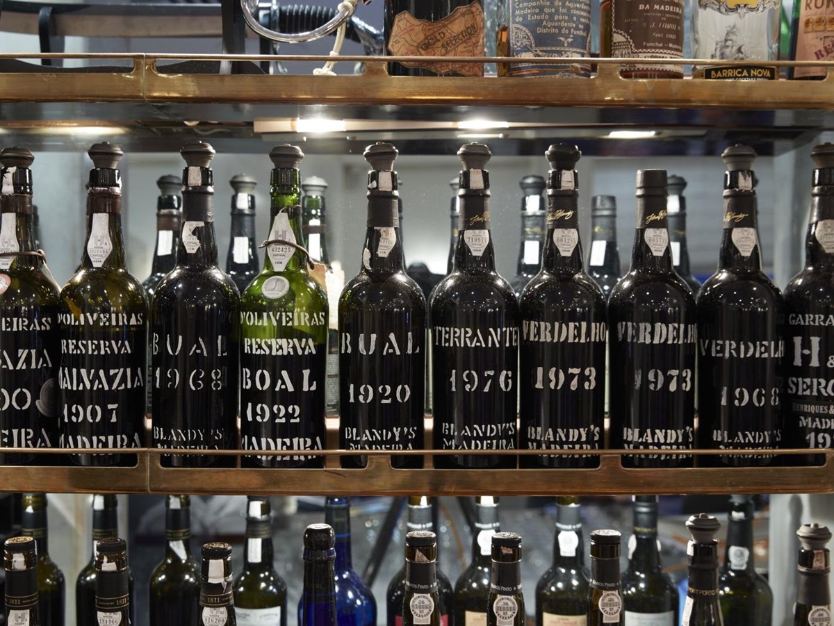 The bar at Belmond Reid's Palace hotel in Madeira Portugal