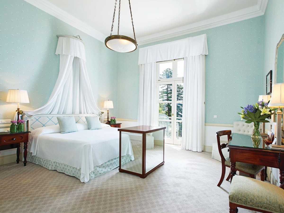 Guest room at Belmond Reid's Palace hotel in Madeira Portugal