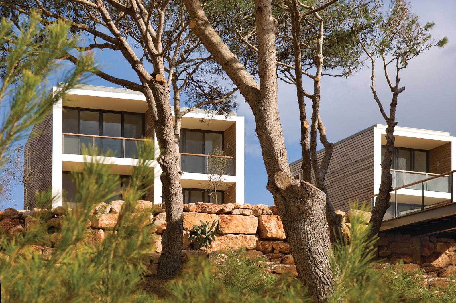 Exterior of apartments in Martinhal Sagres, Portugal
