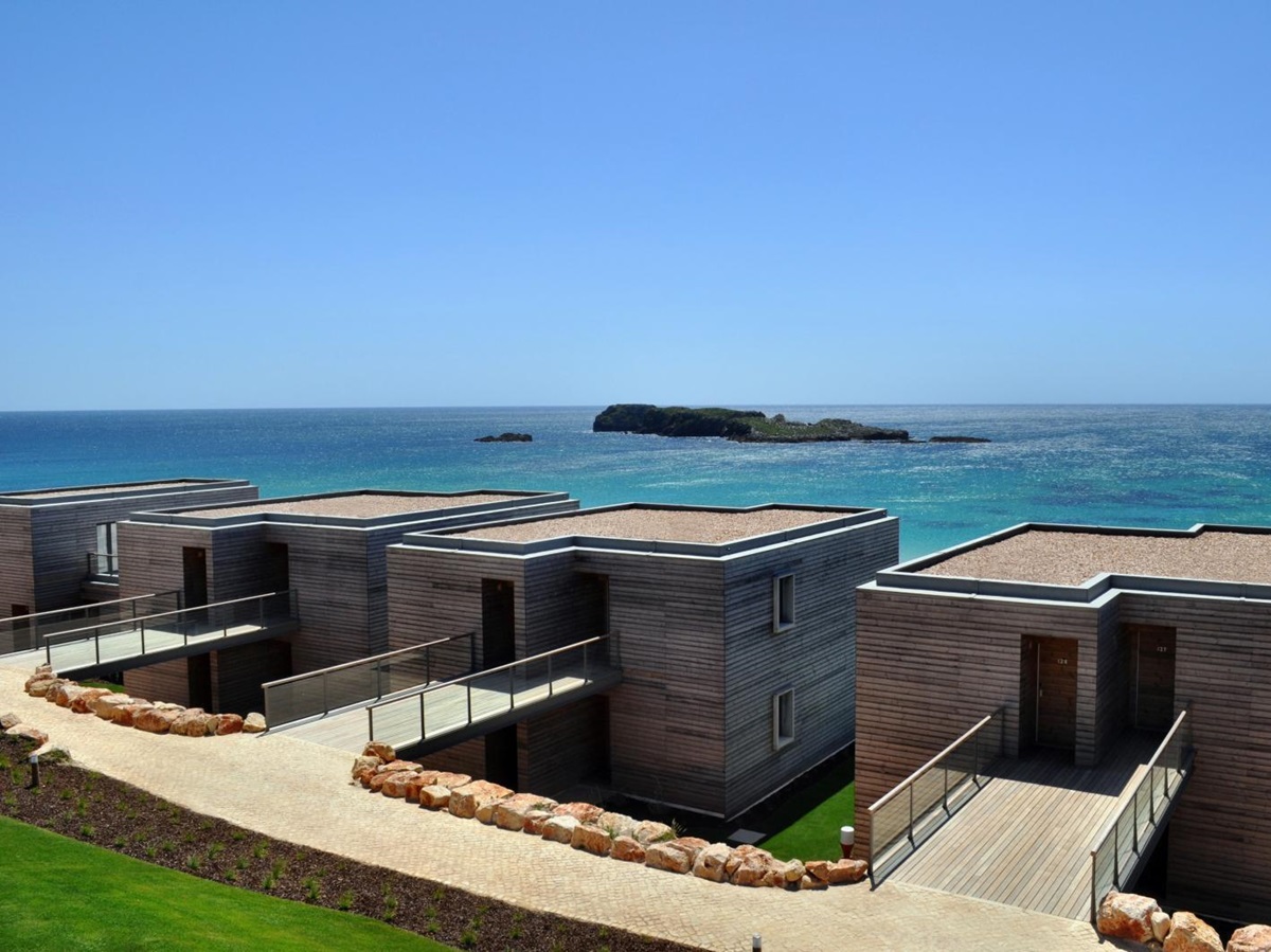 Exterior of apartments in Martinhal Sagres, Portugal