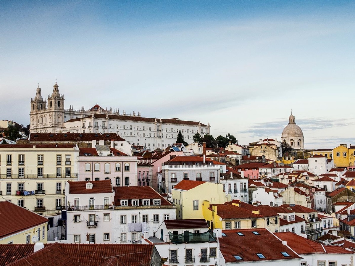 View from suite at Santiago Alfama, Lisbon