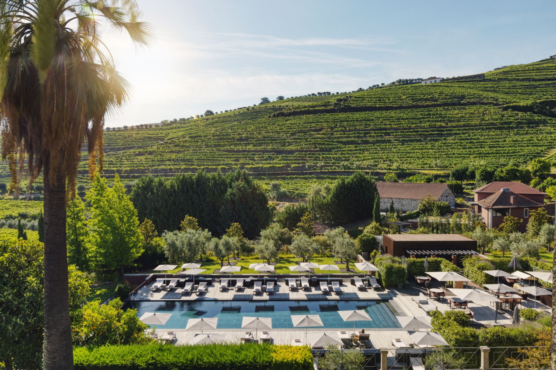 Swimming pool at Six Senses Douro Valley