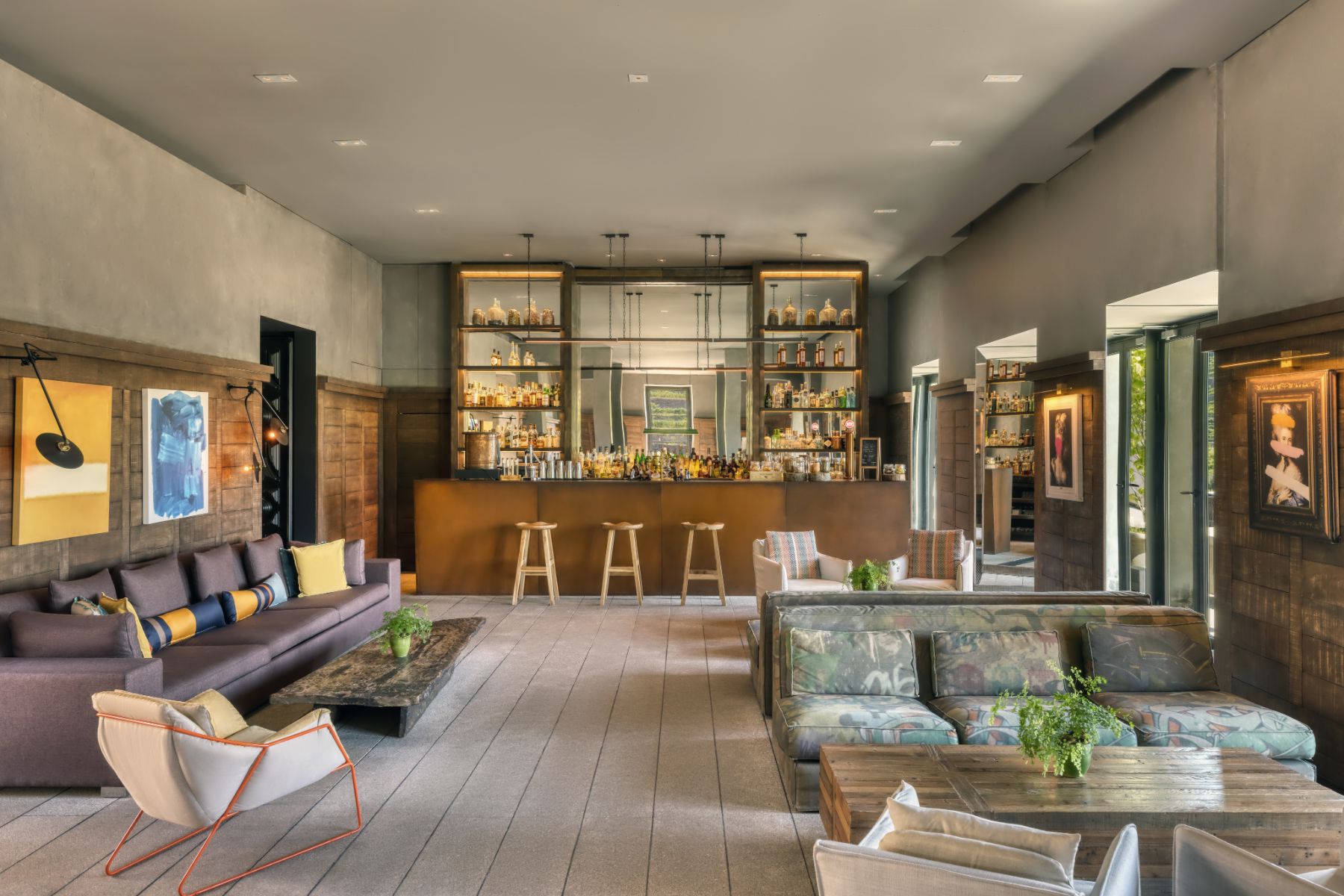 Quinta bar at Six Senses Douro Valley