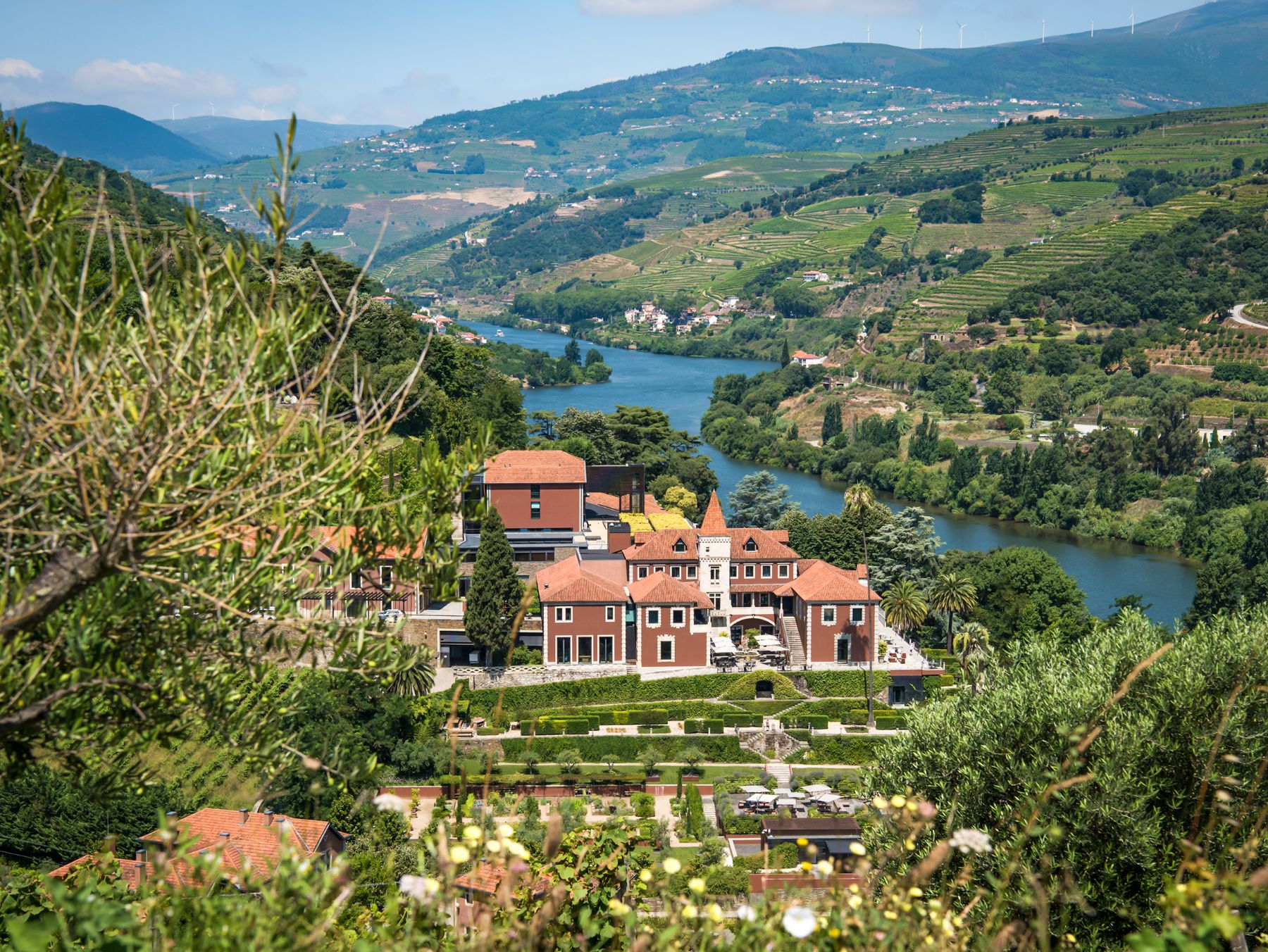 View of the Douro Valley at Six Senses Douro Valley