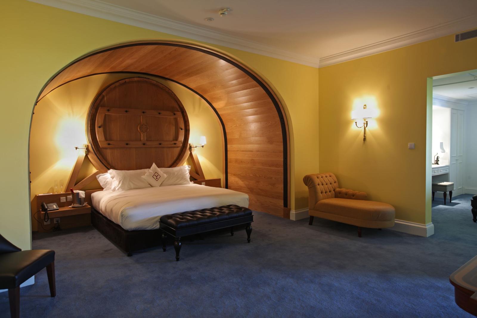 Master suite of the Yeatman, Portugal