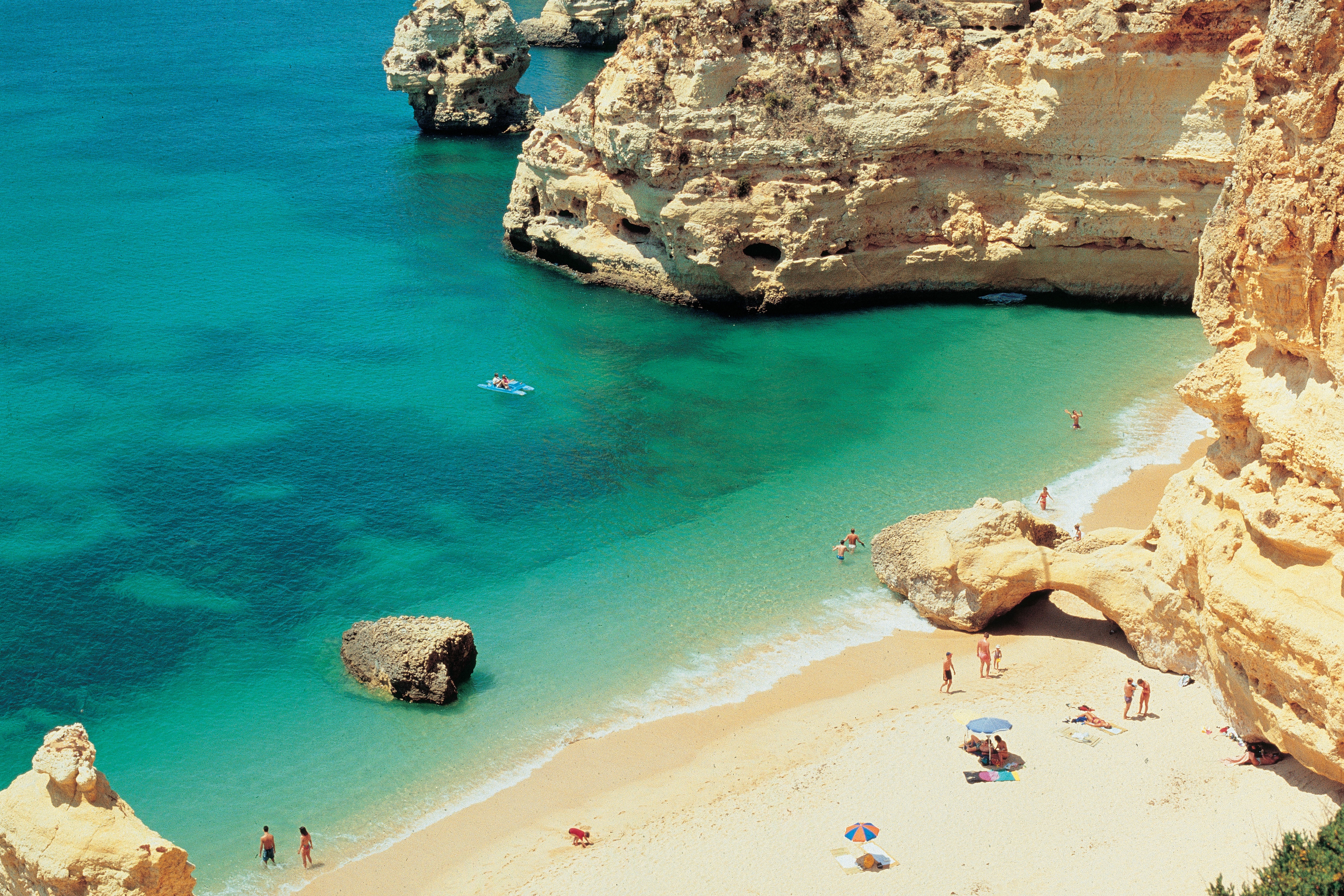 A beach in Portugal's Algarve