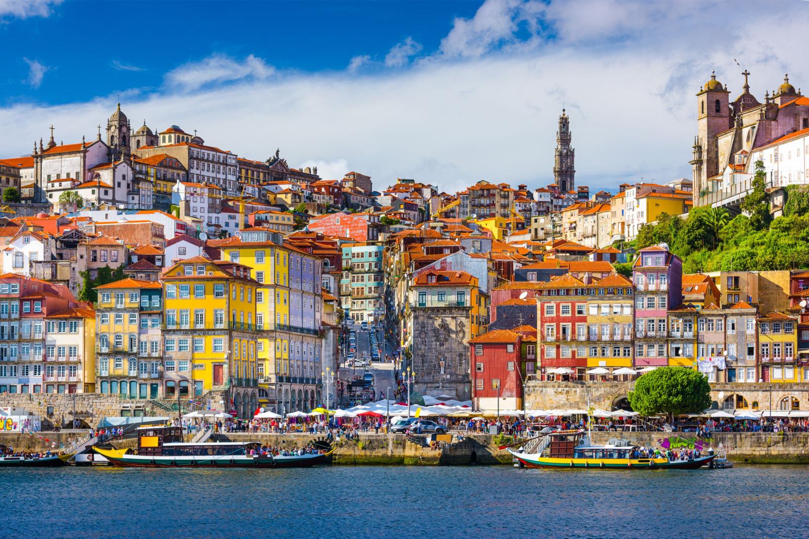 Skyline of Porto, Portugal