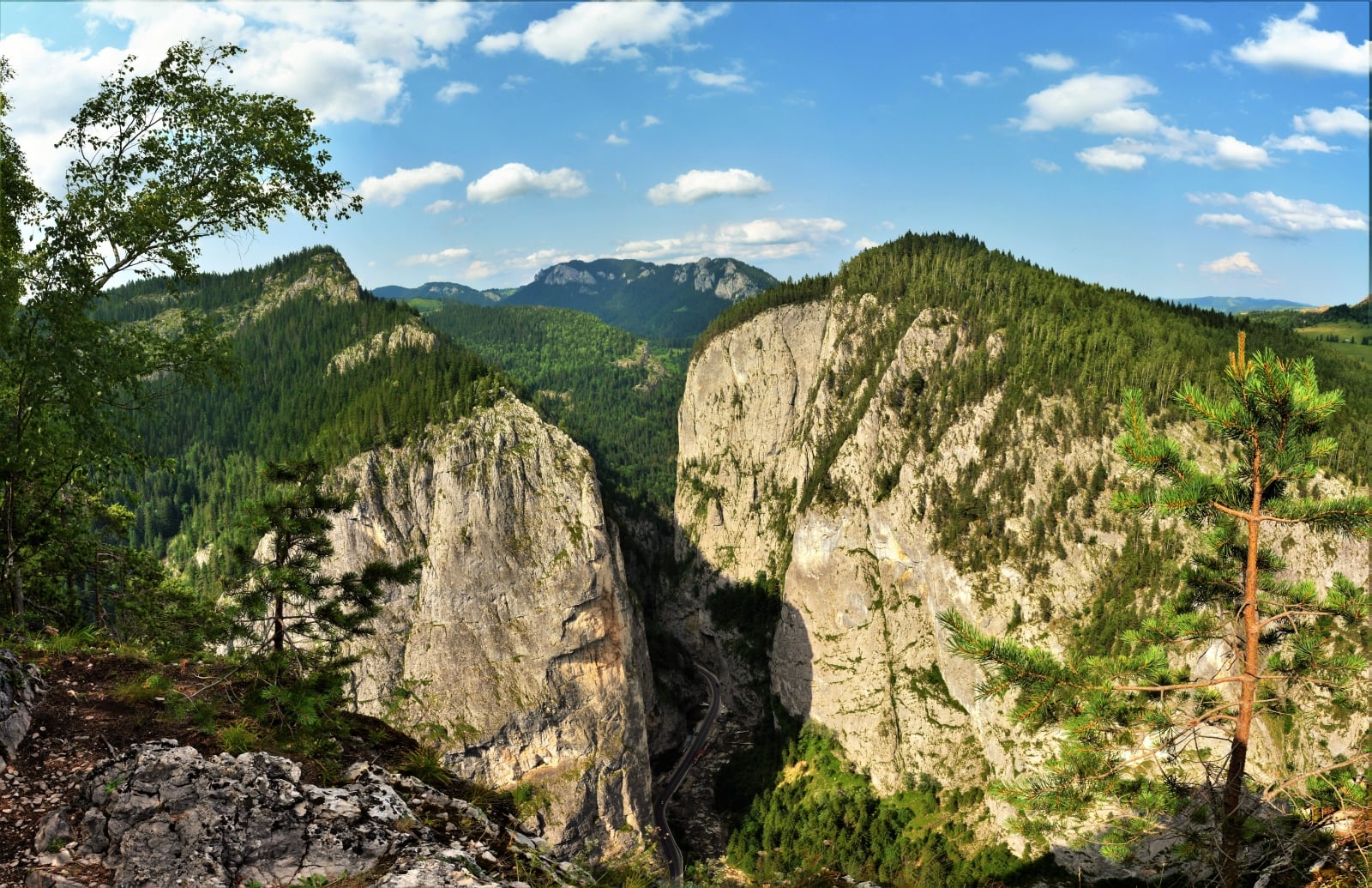 Bicaz Gorge in Romania