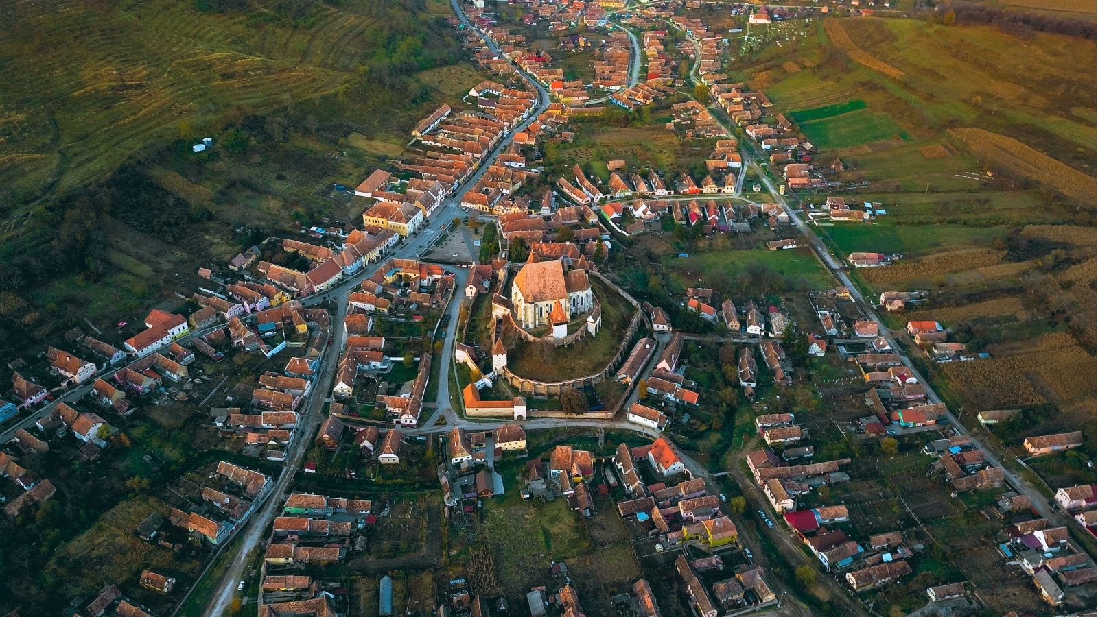 Fortified church of Biertan in Romania