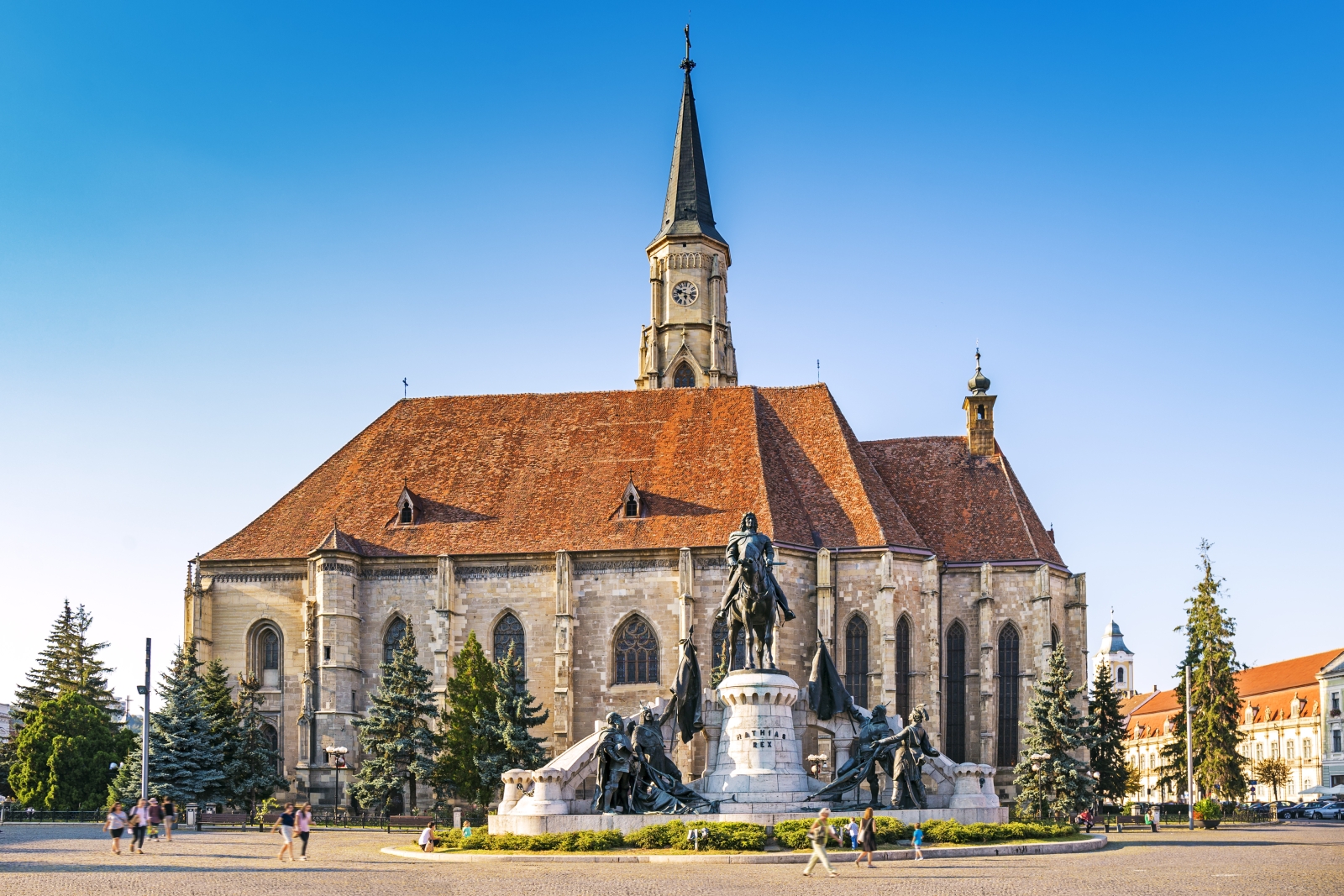 St Michaels Church in Maramures in Romania