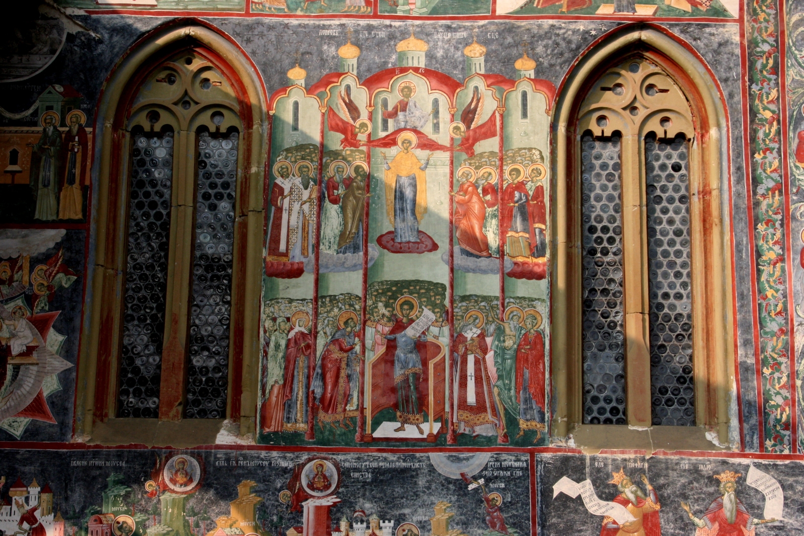 Sucevita Painted Monastery in Romania