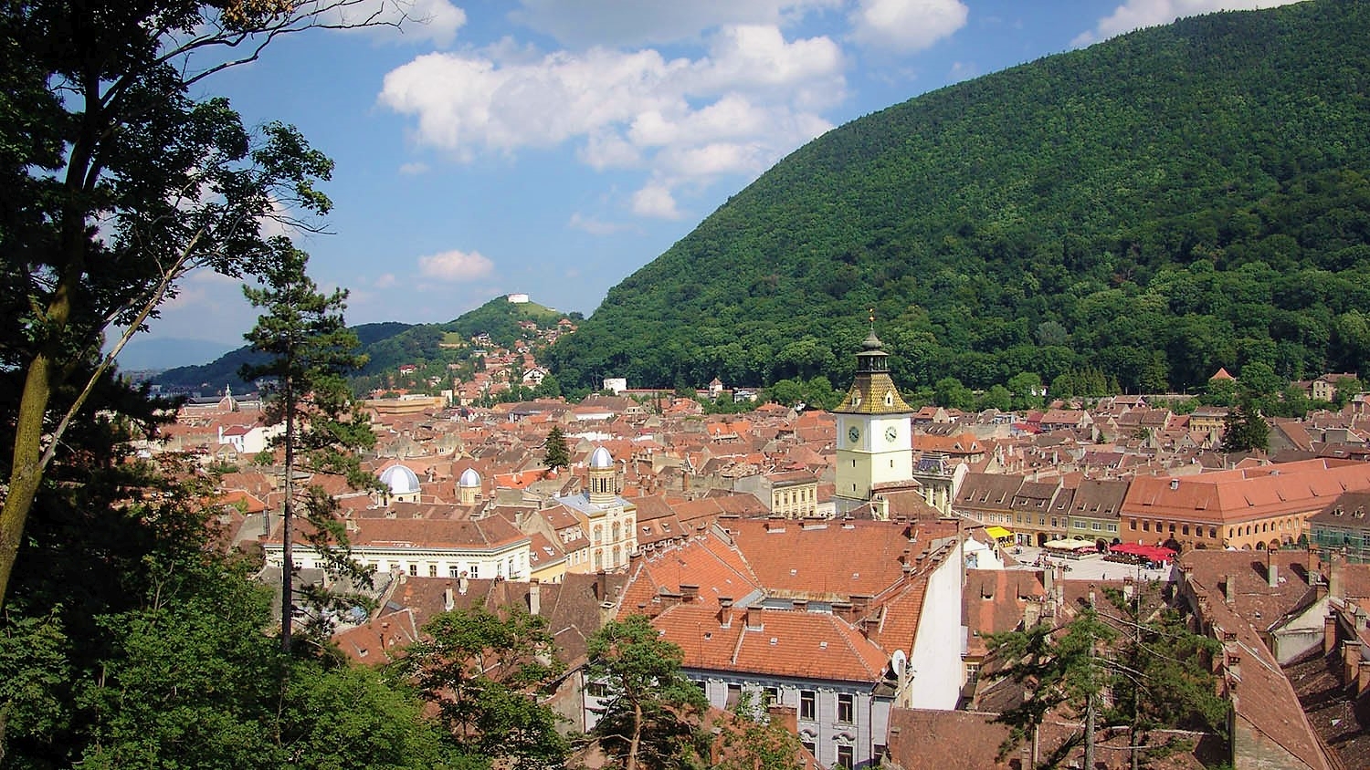 Brasov Skyline in Romania