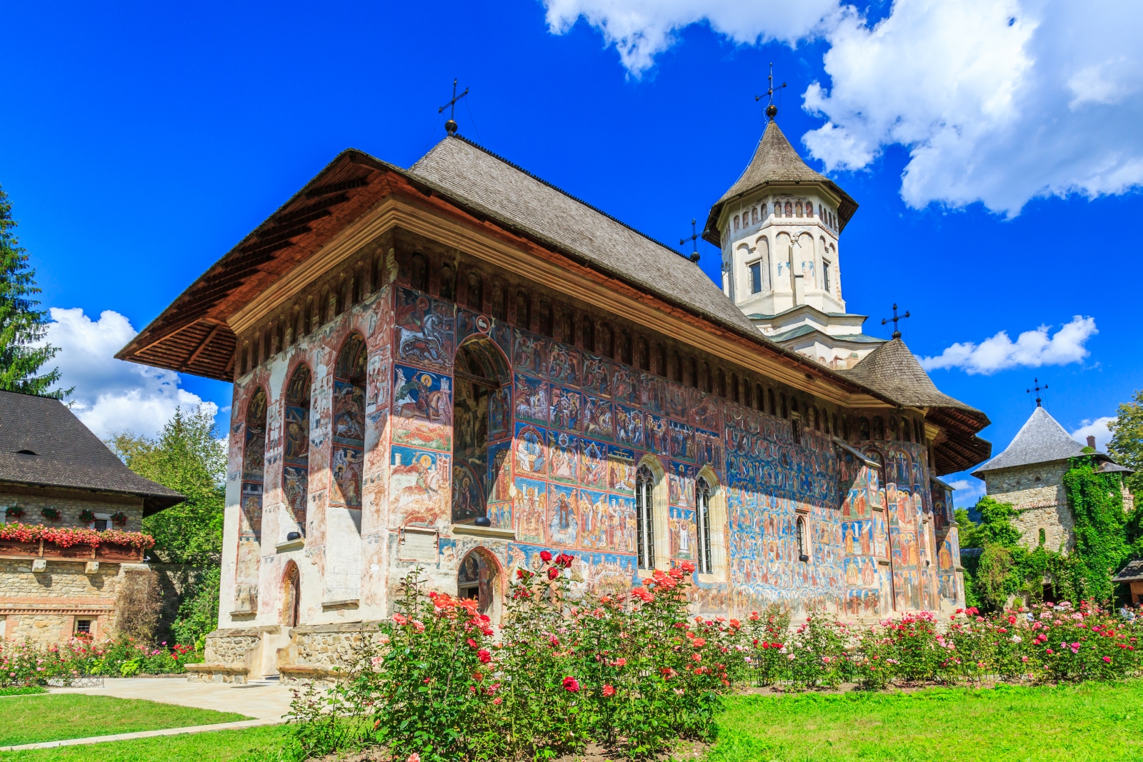 Sucevita Painted Monastery in Romania