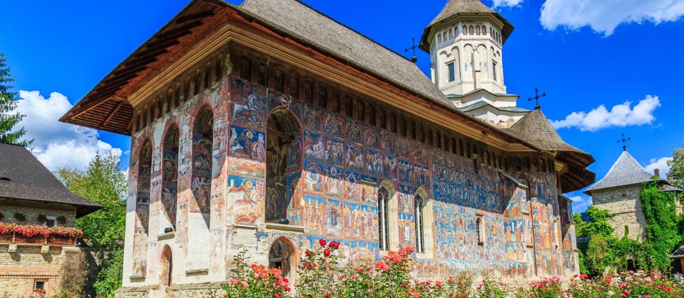 Sucevita Painted Monastery in Romania