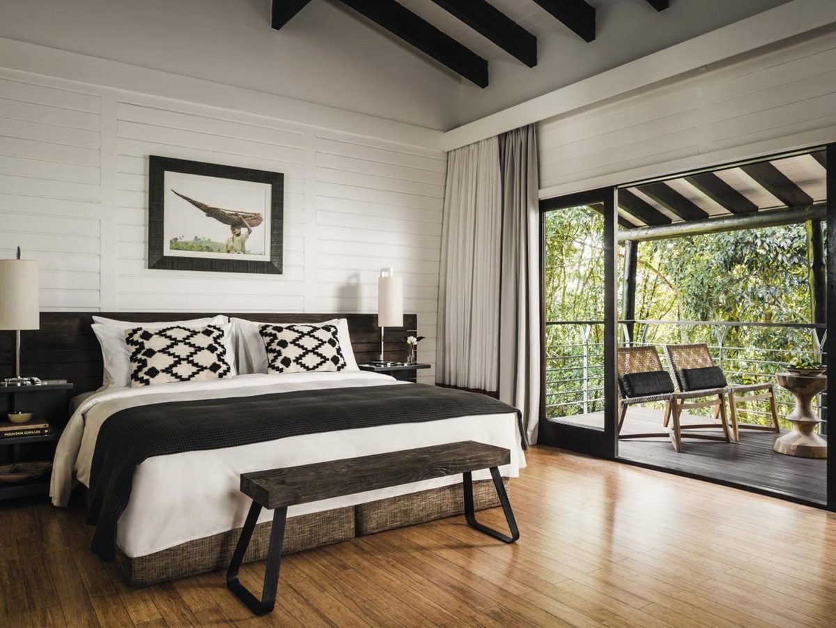 Nyungwe House in Rwanda - bedroom