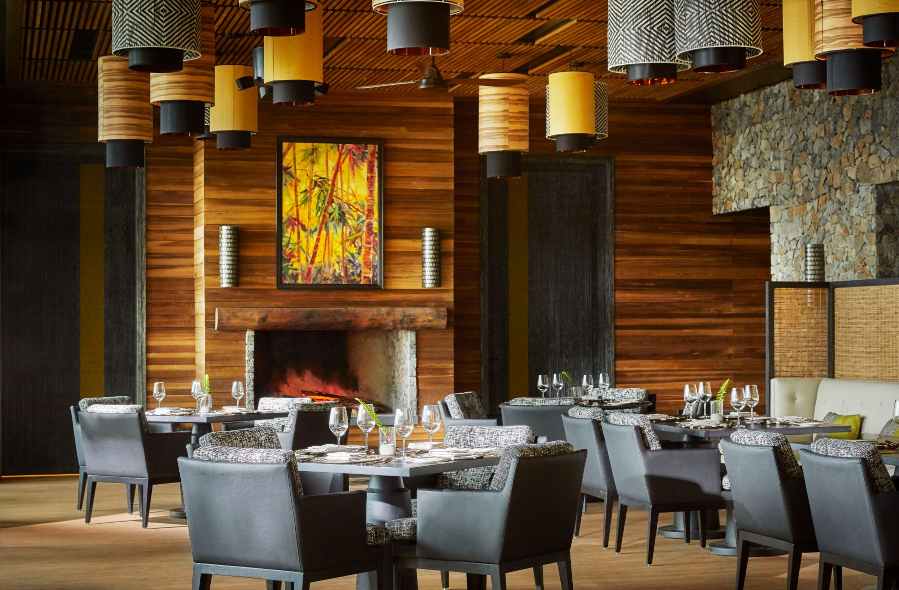 The Nest restaurant at One&Only Gorilla's Nest in Rwanda's Volcanoes National Park