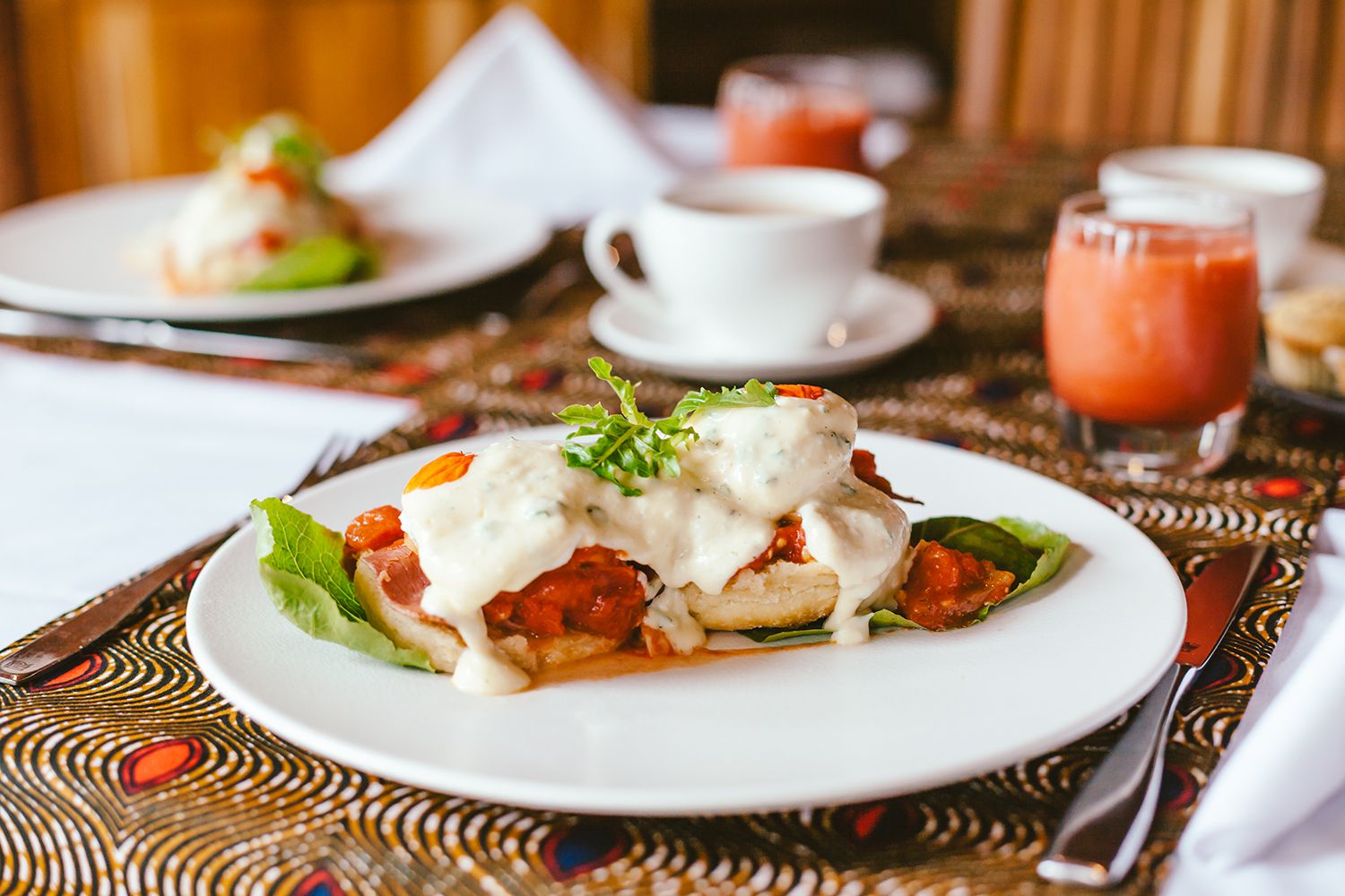 Breakfast at The Retreat in Rwanda 