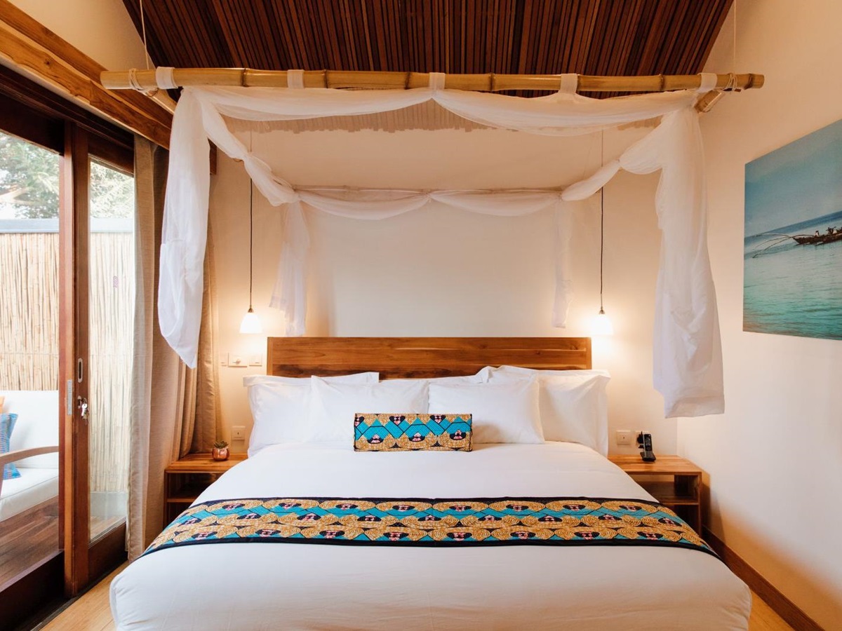 Deluxe king room at The Retreat in Rwanda