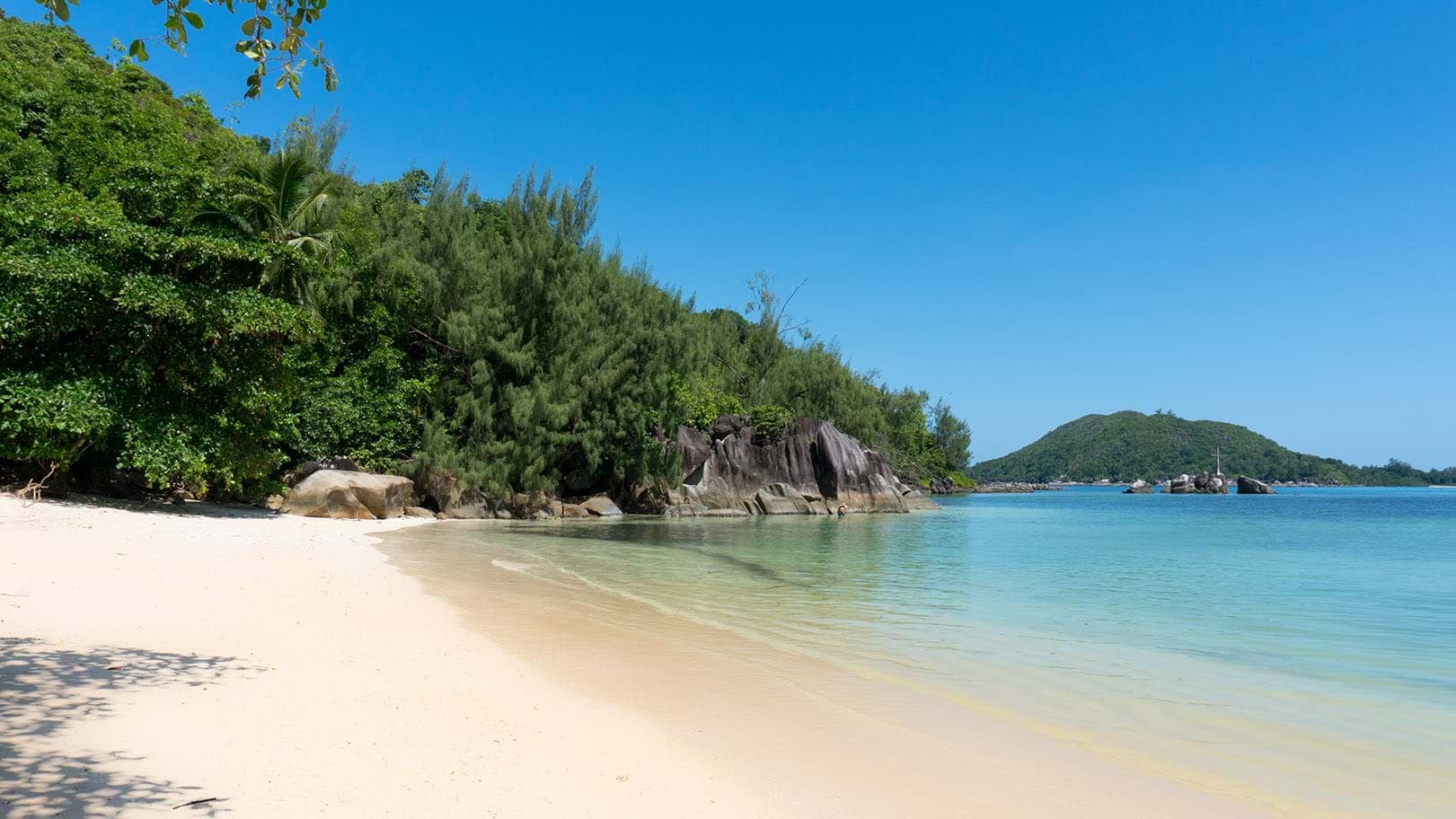 beach of Constance Ephelia Resort, Seychelles
