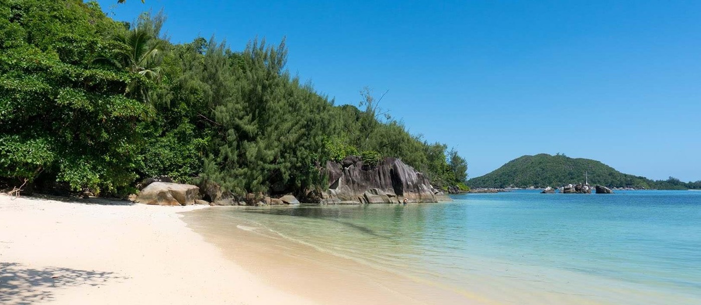 beach of Constance Ephelia Resort, Seychelles