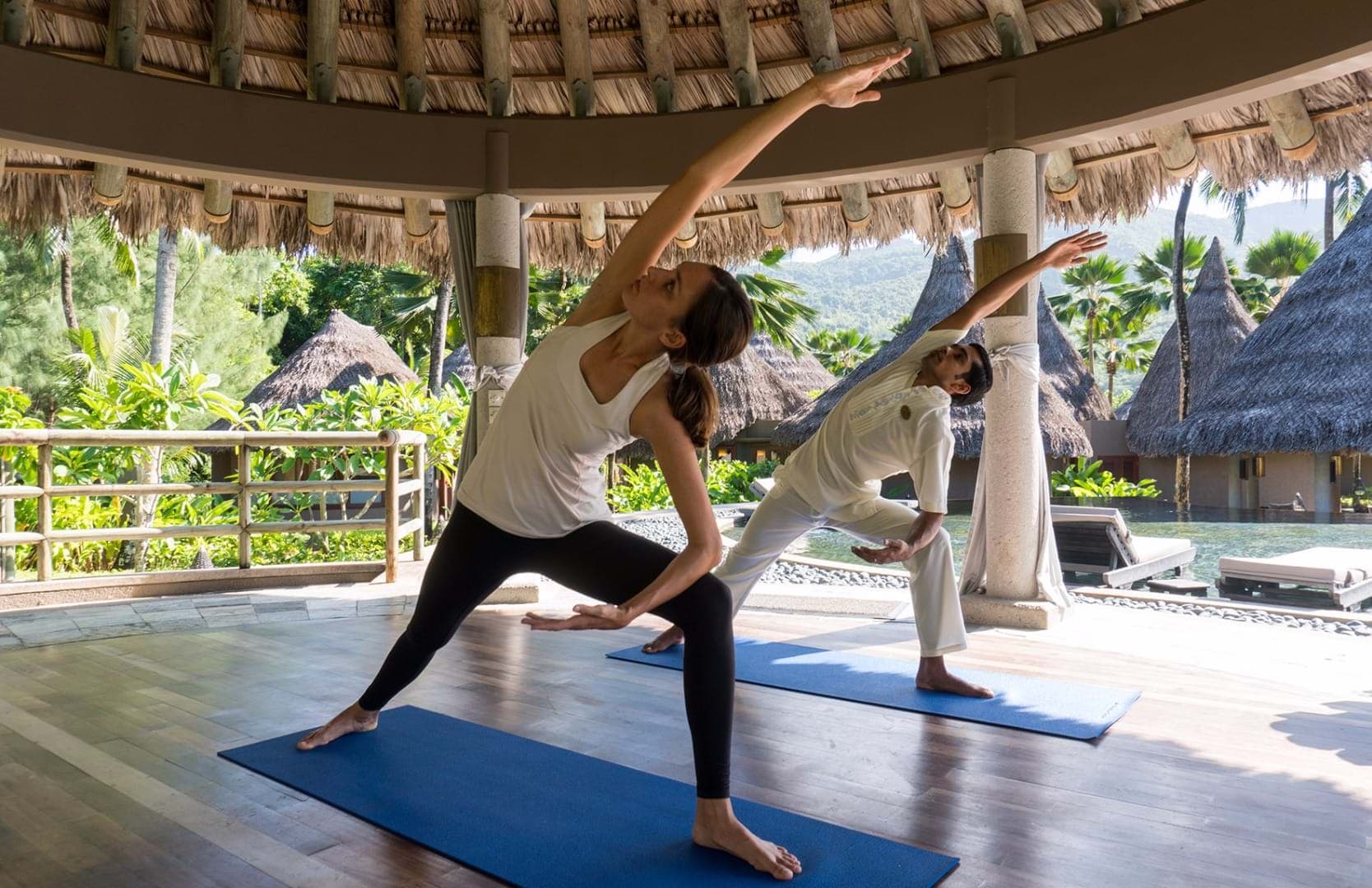 yoga classes at Constance Ephelia Resort, Seychelles