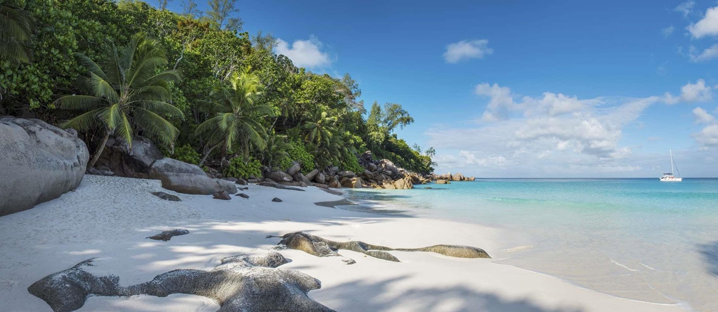 Beach near Constance Lemuria, Seychelles