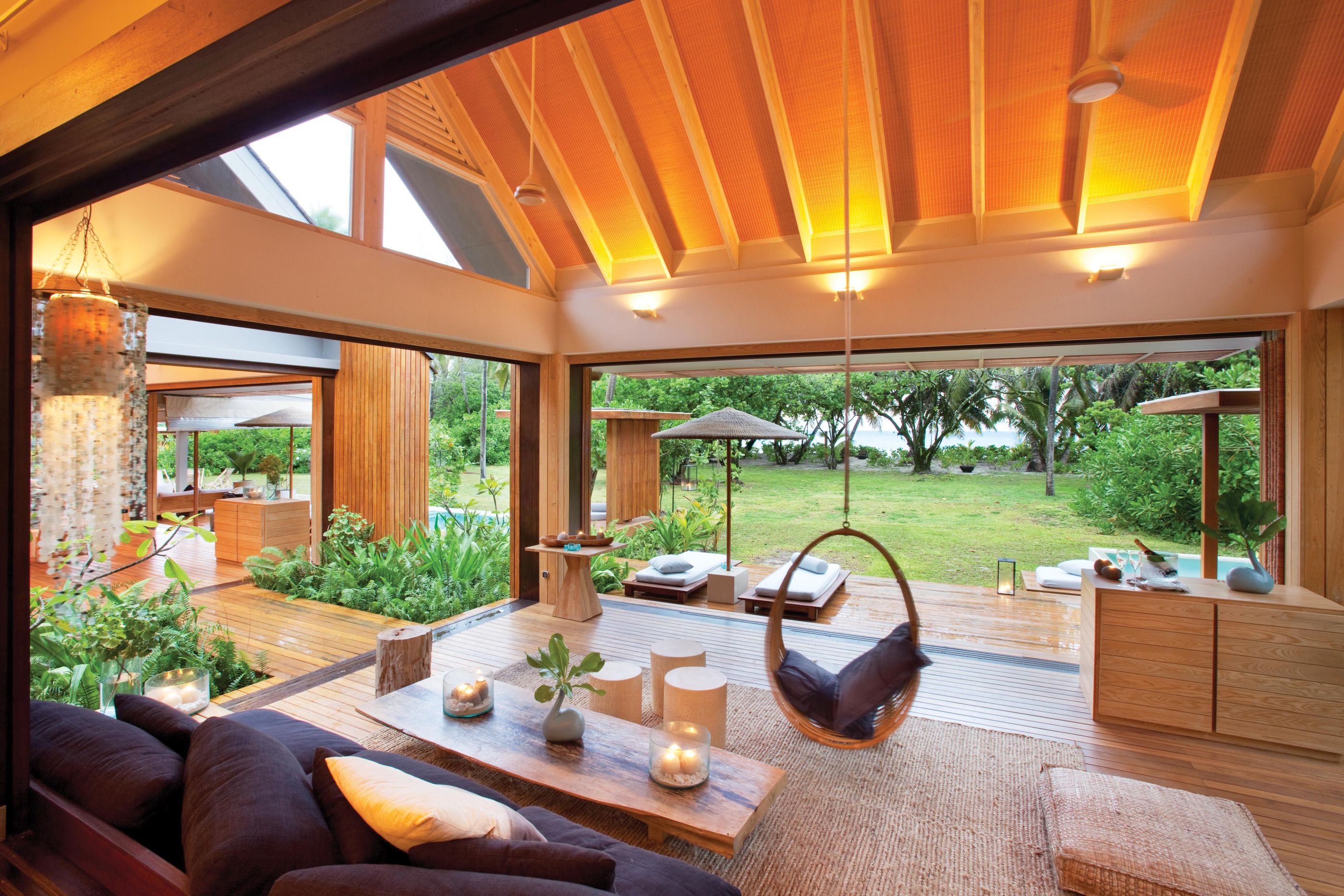 The Madam Zabre bedroom at Desroches, Seychelles