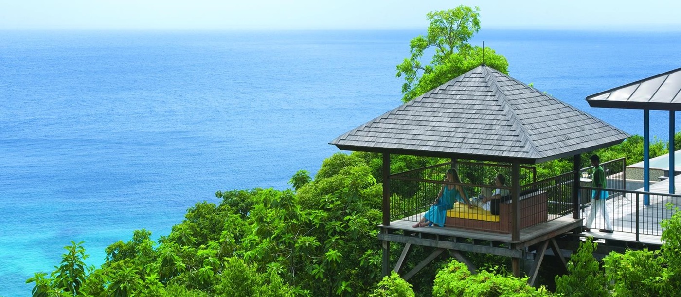 private sala at Four Seasons Resort, Seychelles
