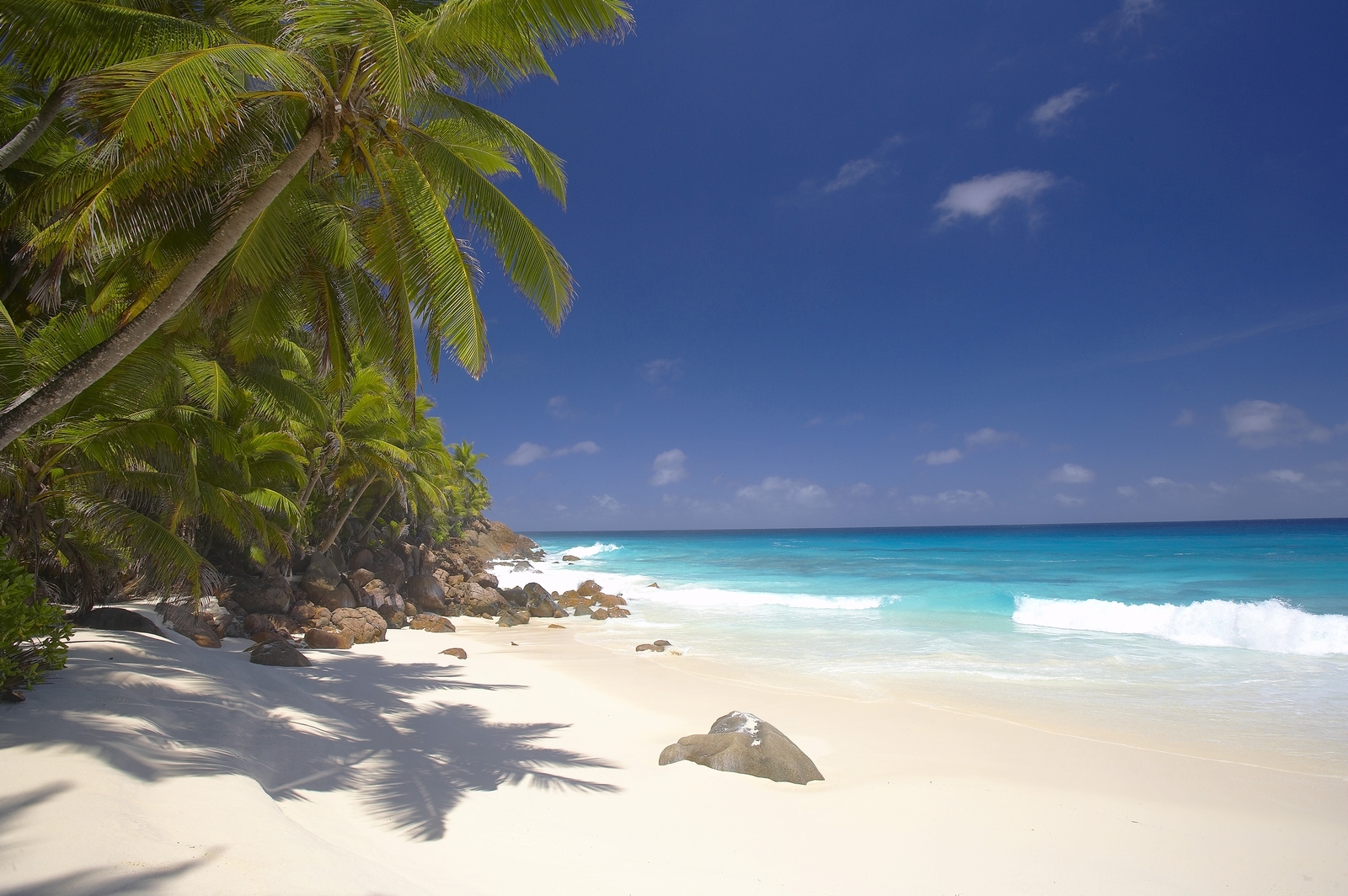 beach at Fregate Island, Seychelles