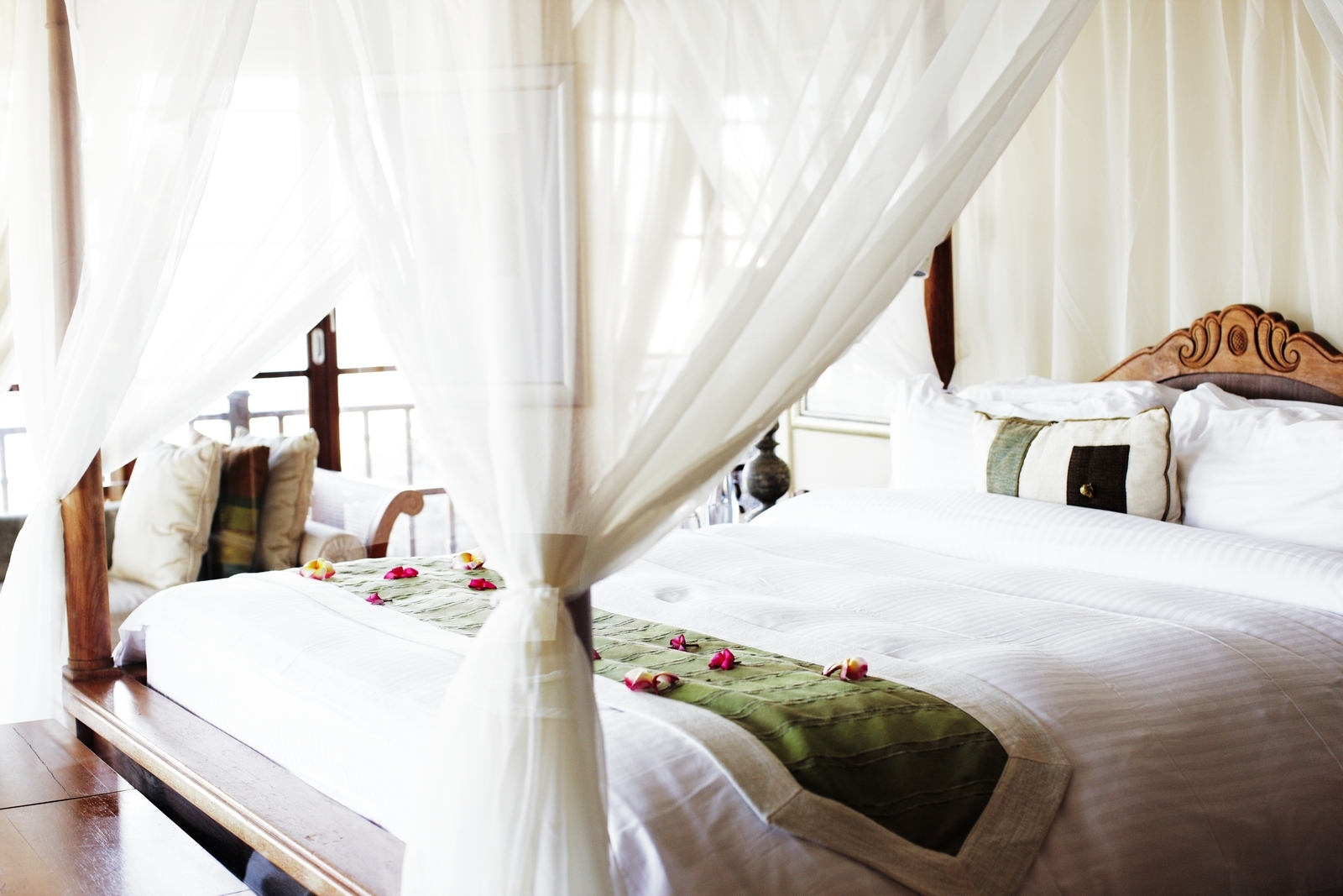 bedroom at Fregate Island, Seychelles