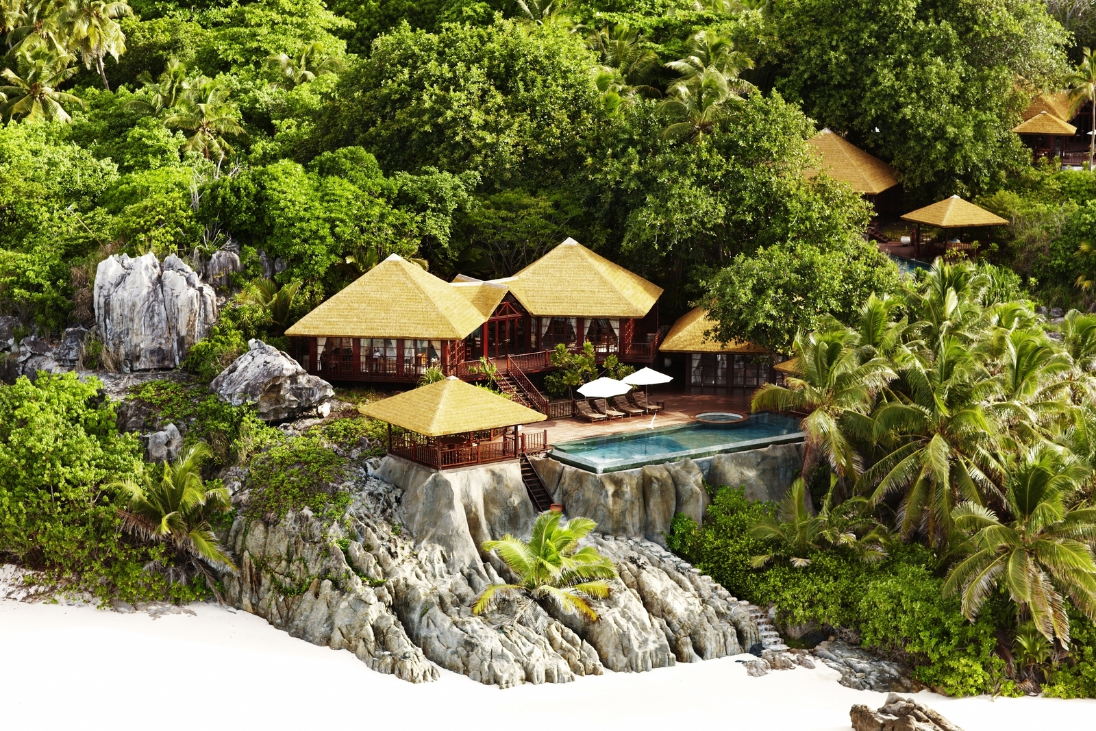 a villa at Fregate Island, Seychelles