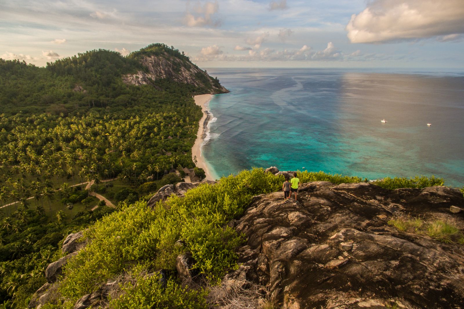 Scenic hikes on North Island in the Seychelles