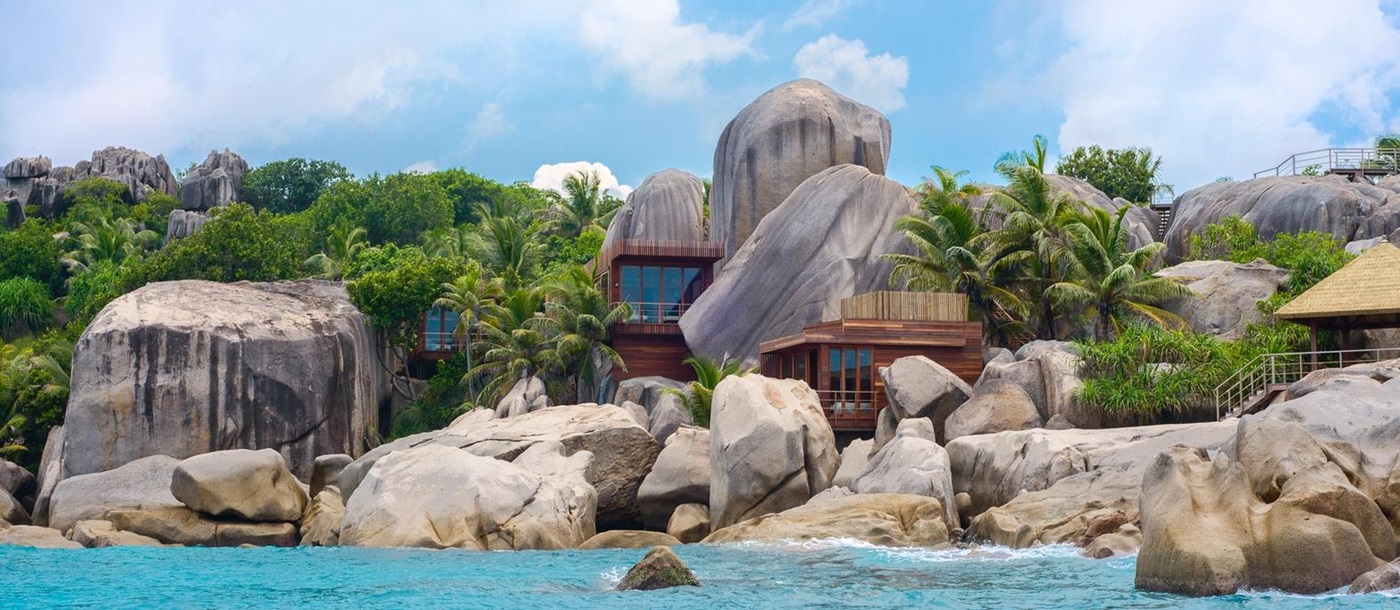 the spa of Raffles, Prasin, Seychelles