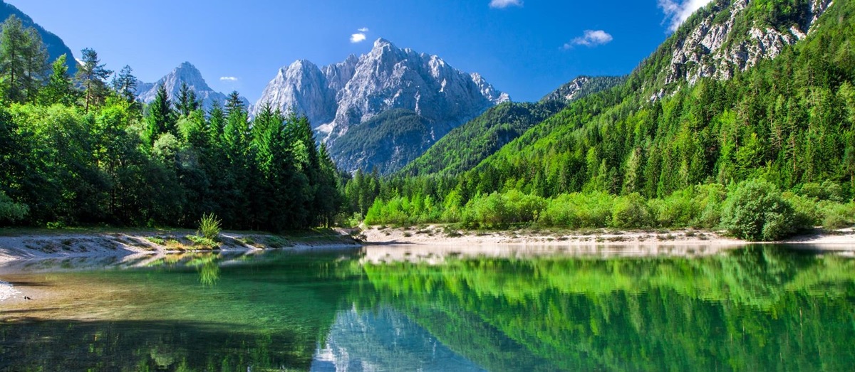Triglav National Park in Slovenia