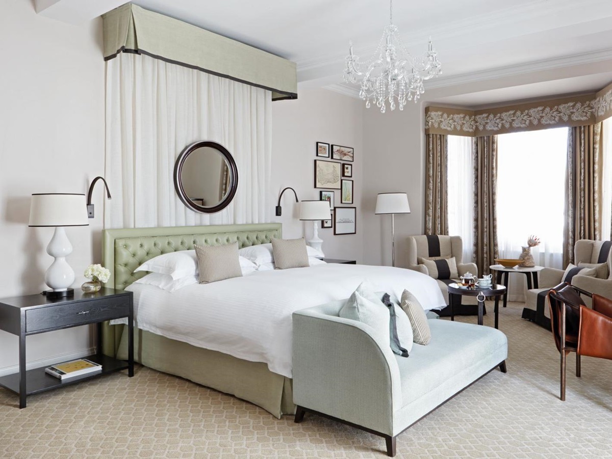 Bedroom interior at Belmond Mount Nelson in South Africa