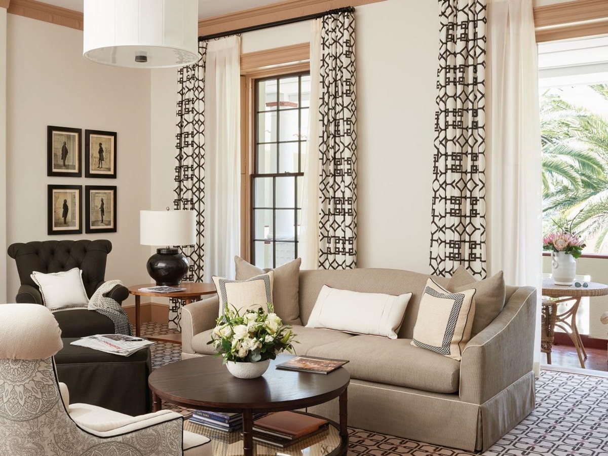 Sitting room at Belmond Mount Nelson in South Africa