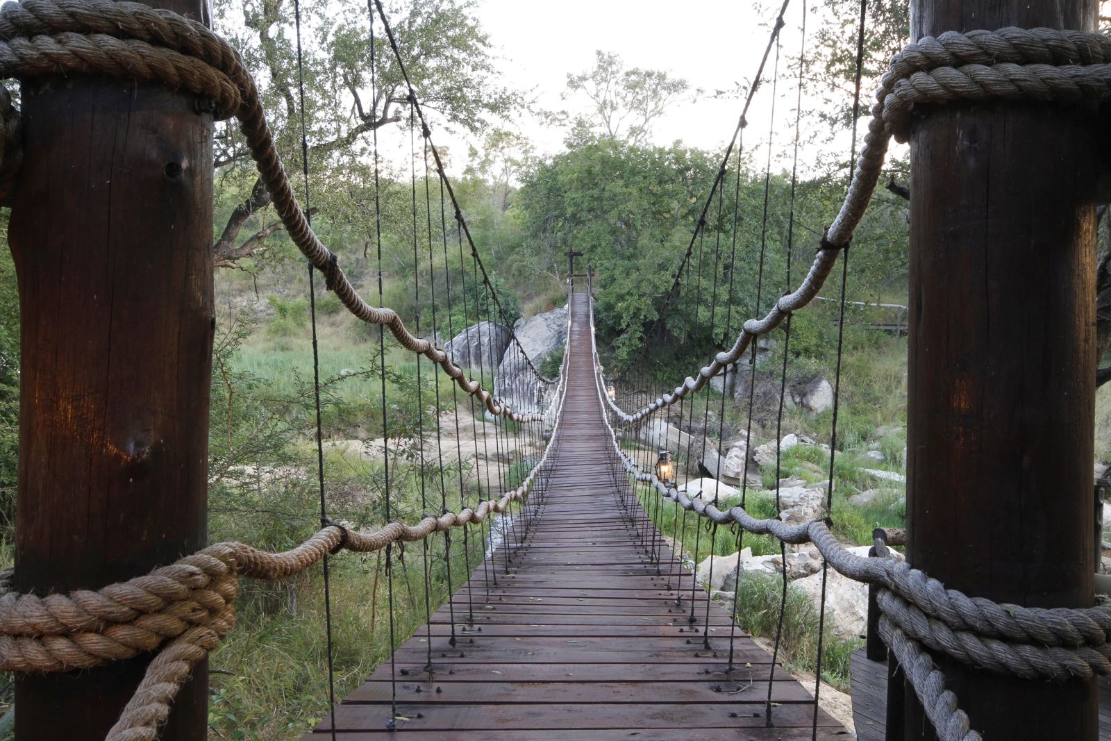 Dulini bridge at Dulini in South Africa 