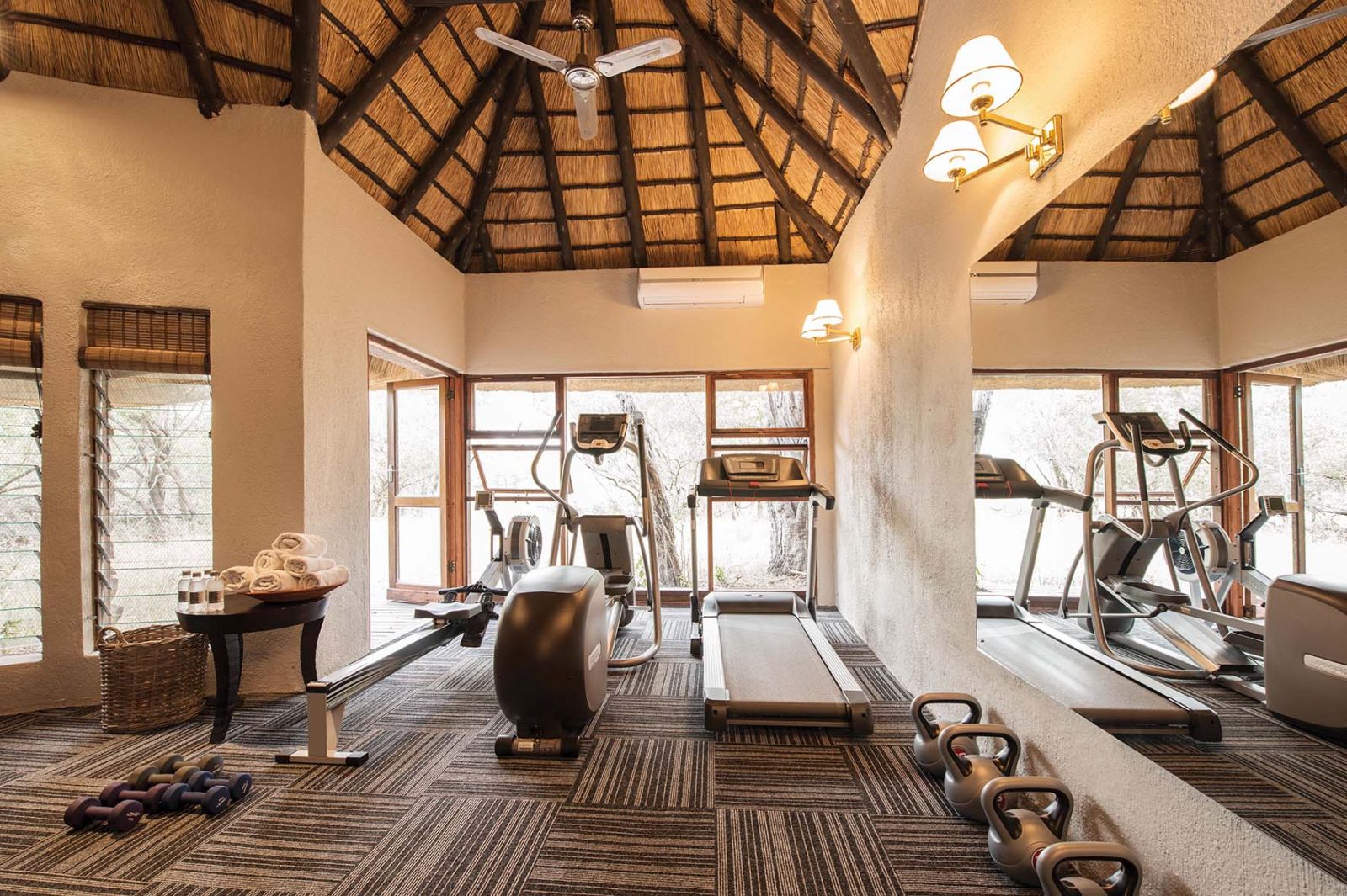 Gym at Dulini in South Africa 