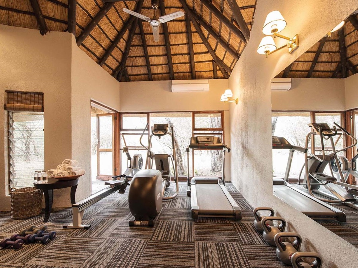 Gym at Dulini in South Africa