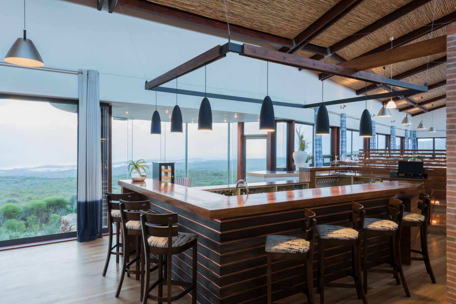Bar at Grootbos Forest Lodge in South Africa