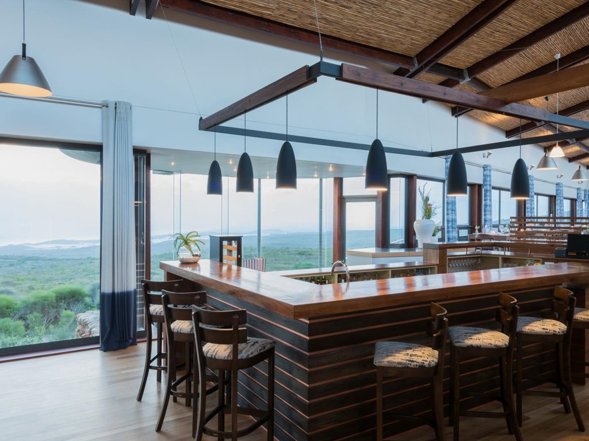 Bar at Grootbos Forest Lodge in South Africa