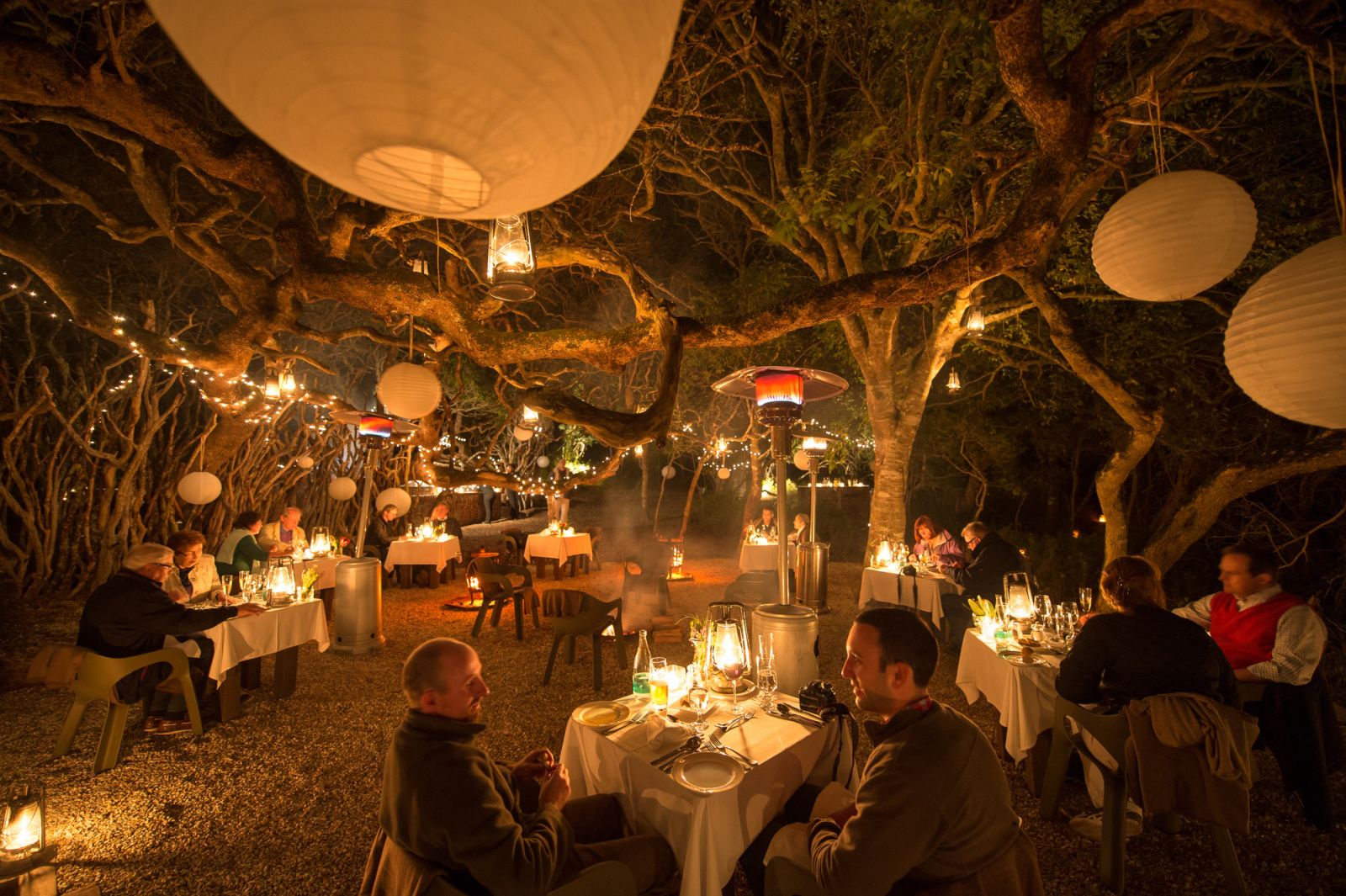 Boma at Grootbos Forest Lodge in South Africa