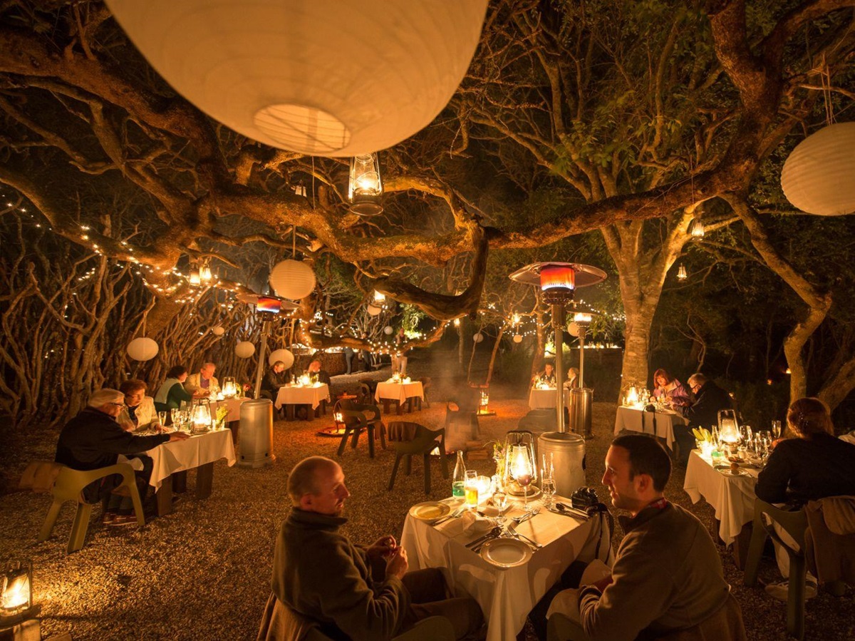 Boma at Grootbos Forest Lodge in South Africa