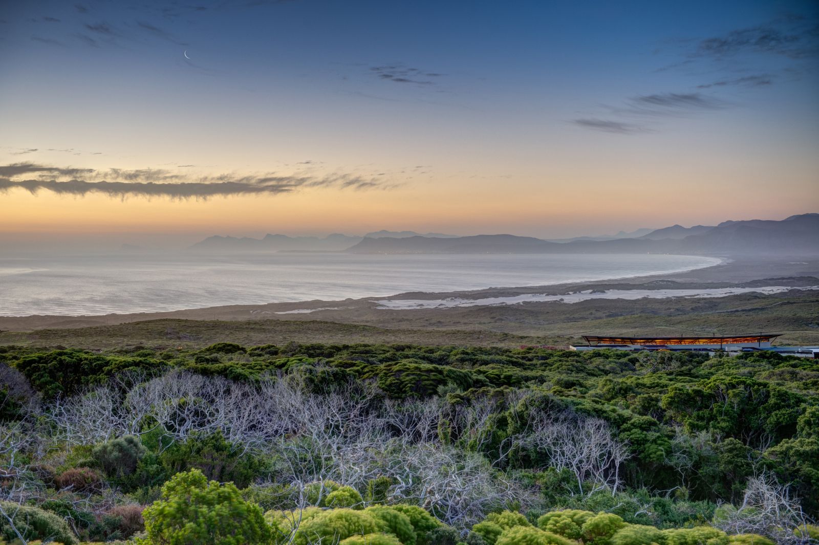 Landscape at Grootbos Forest Lodge in South Africa